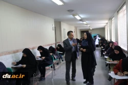 بازدید مدیر دانشگاه فرهنگیان استان از روند برگزاری امتحانات پایان ترم پردیس فاطمه الزهرا (س) یزد
 3