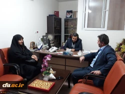 دیدار و گفتگوی دکتر محمودلو سرپرست مدیریت امور پردیس های استان و دکتر پایز سرپرست پردیس علامه طباطبایی ارومیه با جناب آقای دکتر کبیری نماینده محترم مردم شریف خوی در مجلس شورای اسلامی 2