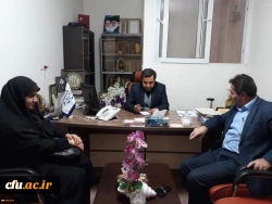 دیدار و گفتگوی دکتر محمودلو سرپرست مدیریت امور پردیس های استان و دکتر پایز سرپرست پردیس علامه طباطبایی ارومیه با جناب آقای دکتر کبیری نماینده محترم مردم شریف خوی در مجلس شورای اسلامی 3