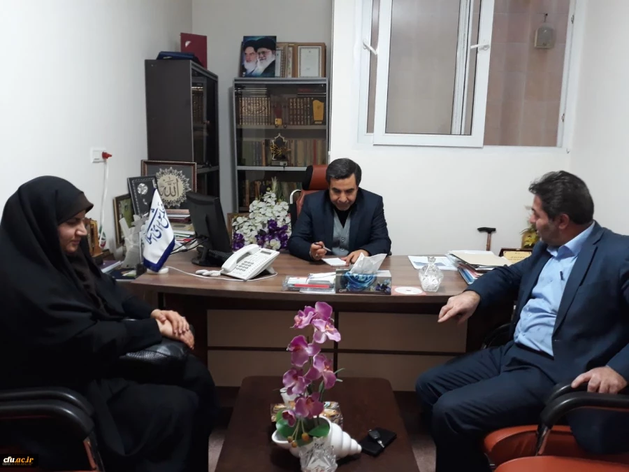 دیدار و گفتگوی دکتر محمودلو سرپرست مدیریت امور پردیس های استان و دکتر پایز سرپرست پردیس علامه طباطبایی ارومیه با جناب آقای دکتر کبیری نماینده محترم مردم شریف خوی در مجلس شورای اسلامی 3