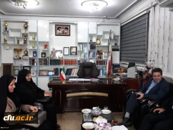 دیدار دکتر محمودلو سرپرست امور پردیس های استان آذربایجان غربی و دکتر پایز سرپرست پردیس علامه طباطبایی ارومیه با

فرماندار محترم و نماینده محترم مردم شریف نقده در مجلس شورای اسلامی 2