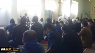 حضور حجت الاسللام و المسلمین کریمی تبار نماینده ولی فقیه و امام جمعه ایلام در پردیس شهید مدرس دانشگاه فرهنگیان استان