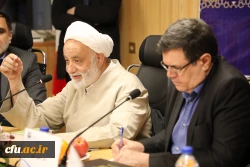 حجت الاسلام و المسلمین قرائتی در اولین مجمع عمومی بنیاد خیرین دانشگاه فرهنگیان :
دانشگاه فرهنگیان کوثر و خیرش زیاد است 2