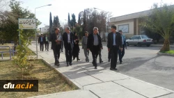بازدید دکتر رحیمی مدیر کل بهسازی و منابع انسانی معاونت آموزشی سازمان مرکزی از پردیس شهید باهنر فارس