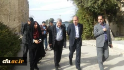بازدید دکتر رحیمی مدیر کل بهسازی و منابع انسانی معاونت آموزشی سازمان مرکزی از پردیس شهید باهنر فارس