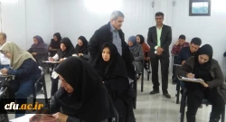 بازدید دکتر رحیمی مدیر کل بهسازی و منابع انسانی معاونت آموزشی سازمان مرکزی از پردیس شهید باهنر فارس