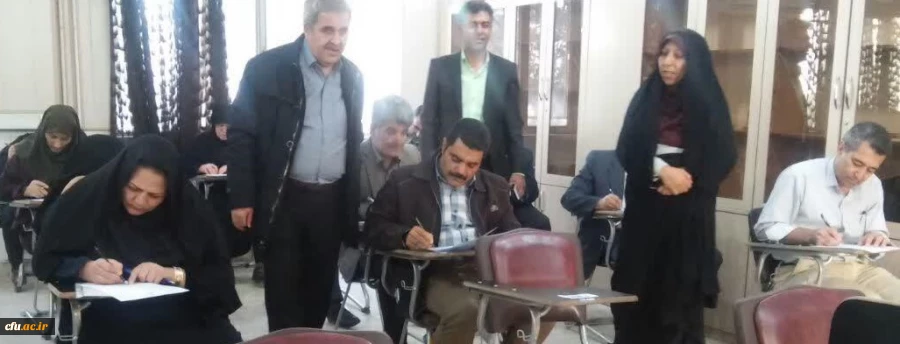 بازدید دکتر رحیمی مدیر کل بهسازی و منابع انسانی معاونت آموزشی سازمان مرکزی از پردیس شهید باهنر فارس