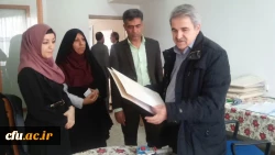 بازدید دکتر رحیمی مدیر کل بهسازی و منابع انسانی معاونت آموزشی سازمان مرکزی از پردیس شهید باهنر فارس