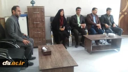 بازدید دکتر رحیمی مدیر کل بهسازی و منابع انسانی معاونت آموزشی سازمان مرکزی از پردیس شهید باهنر فارس