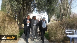 بازدید دکتر رحیمی مدیر کل بهسازی و منابع انسانی معاونت آموزشی سازمان مرکزی از پردیس شهید باهنر فارس