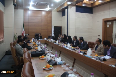 نشست هیات امنای دانشگاه فرهنگیان هرمزگان به ریاست دکتر همتی استاندار هرمزگان