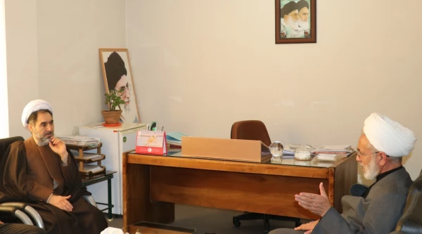دیدار مدیر حوزه علمیه استان کرمان با مدیریت امور پردیس های دانشگاه فرهنگیان استان
