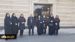 بازدید کارکنان حوزه آموزش سازمان مرکزی از  برگزاری آزمونها و سایر فعالیتهای آموزشی پردیس های استان سمنان 2