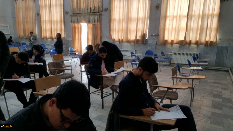 بازدید کارکنان حوزه آموزش سازمان مرکزی از  برگزاری آزمونها و سایر فعالیتهای آموزشی پردیس های استان سمنان 3