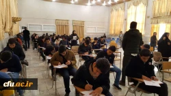 بازدید کارکنان حوزه آموزش سازمان مرکزی از  برگزاری آزمونها و سایر فعالیتهای آموزشی پردیس های استان سمنان 4