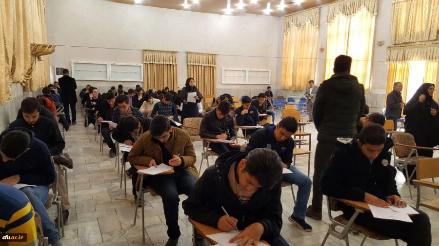 بازدید کارکنان حوزه آموزش سازمان مرکزی از  برگزاری آزمونها و سایر فعالیتهای آموزشی پردیس های استان سمنان 4