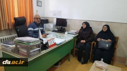 بازدید کارکنان حوزه آموزش سازمان مرکزی از  برگزاری آزمونها و سایر فعالیتهای آموزشی پردیس های استان سمنان 7