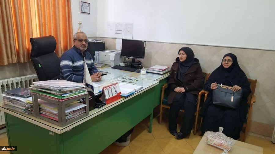 بازدید کارکنان حوزه آموزش سازمان مرکزی از  برگزاری آزمونها و سایر فعالیتهای آموزشی پردیس های استان سمنان 7