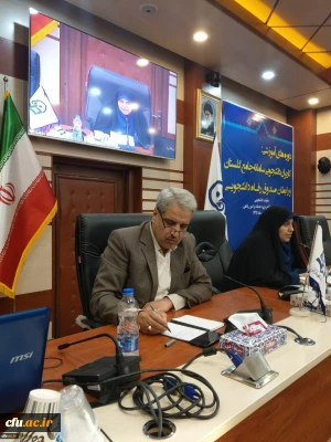 دکتر علی نژاد در افتتاحیه دوره توان افزایی کاربران دانشجویی سامانه جامع گلستان(پردیس ها) و رابطان صندوق رفاه دانشجویی:

برگزاری دوره توان افزایی رابطان با هدف آموزش، تامین حقوق دانشجومعلمان، روان سازی امور و فعالیت های جاری و ایجاد تعامل و هماهنگی