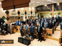 دکتر روشندل معاون آموزشی وتحصیلات تکمیلی دانشگاه فرهنگیان:
نشست مدیران گروه سرآغاز فعالیتی بزرگ ،مبارک و علمی در راستای اعتلای جایگاه دانشگاه فرهنگیان است.