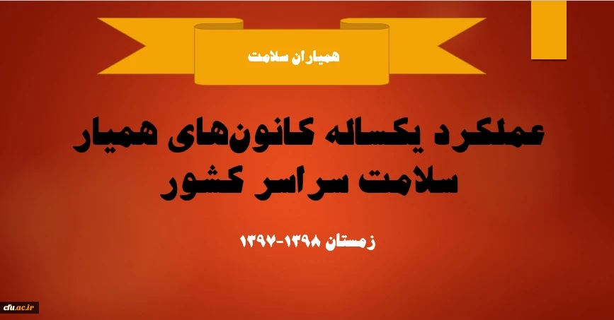 فعالیت یکساله همیاران سلامت