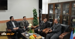 دیدار و گفت و گوی روسای دانشگاه بیرجند و دانشگاه فرهنگیان خراسان جنوبی 
بررسی مقدمات امضای تفاهم نامه آموزشی پژوهشی و دانشجویی 3