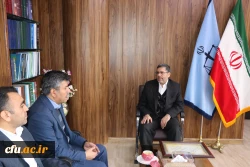 دیدار سرپرست دانشگاه فرهنگیان استان اصفهان با رئیس کل دادگستری استان اصفهان: