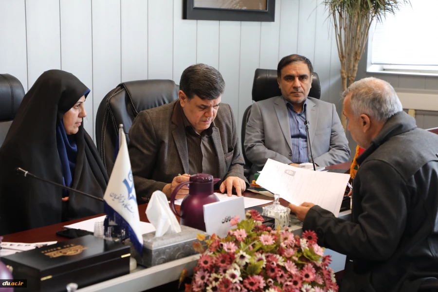 گزارش تصویری از پنجمین ملاقات عمومی رییس دانشگاه فرهنگیان 6