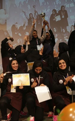 دکتر علی نژاد در اختتامیه بزرگترین جشنواره ورزشی دختران سراسر کشور 5