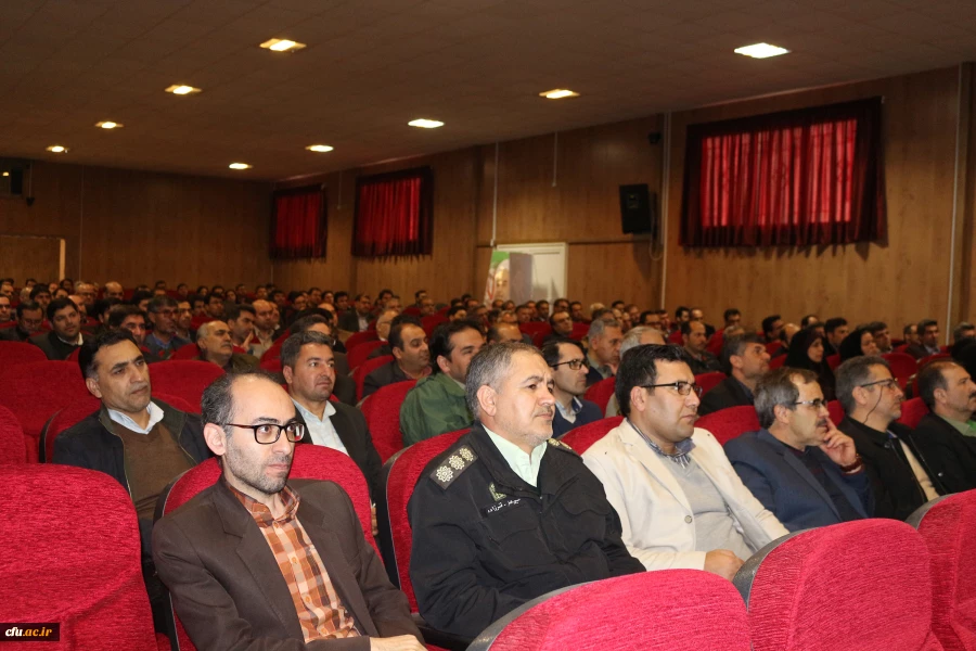 برگزاری دوره آموزشی تخلیه تلفنی برای کارکنان دستگاه های اجرایی استان و دانشگاه فرهنگیان در سالن آمفی تئاتر پردیس امام محمد باقر(ع) 4