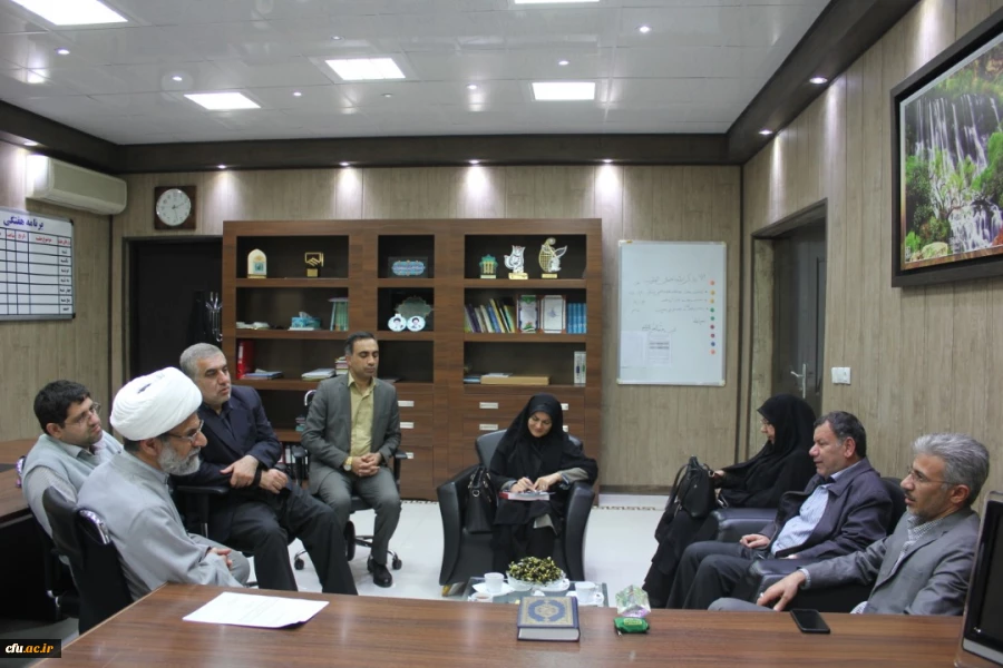دومین جلسه مشترک مسئولان دانشگاه فرهنگیان ودانشگاه آزاد اسلامی استان خوزستان