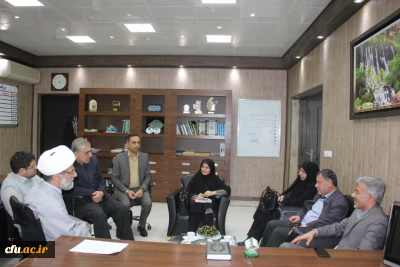 دومین جلسه مشترک مسئولان دانشگاه فرهنگیان و دانشگاه آزاد اسلامی استان خوزستان