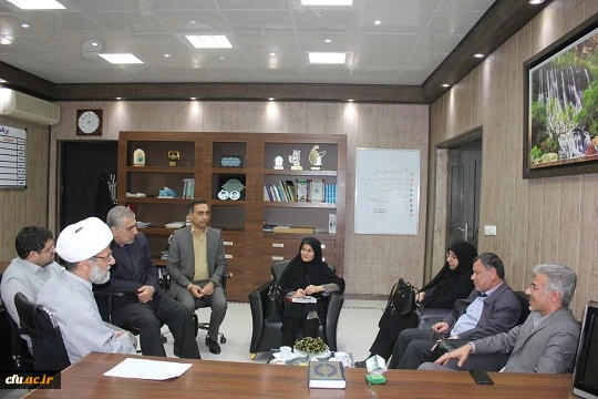 دومین جلسه مشترک مسئولان دانشگاه فرهنگیان و دانشگاه آزاد اسلامی استان خوزستان