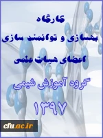 کارگاه توانمندسازی اعضای هیات علمی گروه شیمی