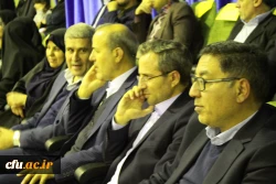 دکتر معصومه علی نژاد معاون دانشجویی دانشگاه فرهنگیان و قائم مقام رئیس جشنواره در افتتاحیه دومین جشنواره ورزش های همگانی دانشجو معلمان
 شرکت در فعالیت های ورزشی باعث رشد و تعالی دانشجویان و شکوفایی علم و دانش در کشور خواهد شد 5