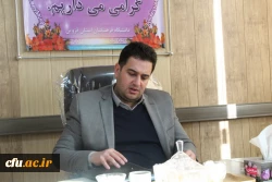 دیدارصمیمی دکتر روشندل معاون آموزشی وتحصیلات تکمیلی دانشگاه فرهنگیان کشور بااعضای هیئت علمی دانشگاه فرهنگیان استان قزوین 4