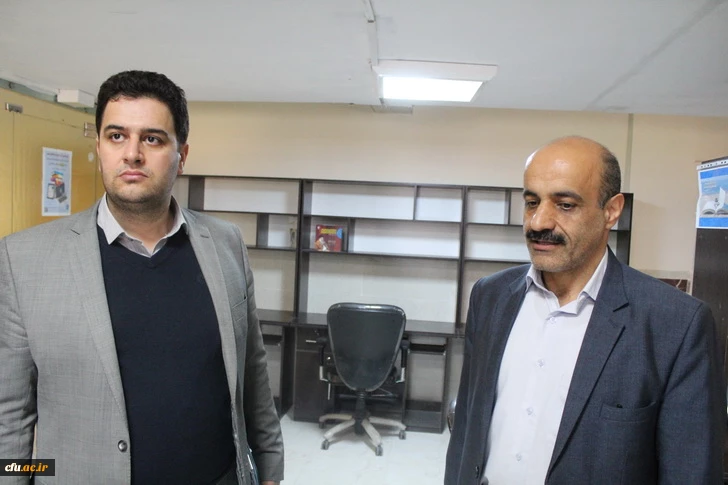 دیدارصمیمی دکتر روشندل معاون آموزشی وتحصیلات تکمیلی دانشگاه فرهنگیان کشور بااعضای هیئت علمی دانشگاه فرهنگیان استان قزوین 9