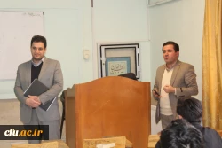 دیدارصمیمی دکتر روشندل معاون آموزشی وتحصیلات تکمیلی دانشگاه فرهنگیان کشور بااعضای هیئت علمی دانشگاه فرهنگیان استان قزوین 14