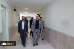 دیدارصمیمی دکتر روشندل معاون آموزشی وتحصیلات تکمیلی دانشگاه فرهنگیان کشور بااعضای هیئت علمی دانشگاه فرهنگیان استان قزوین 5