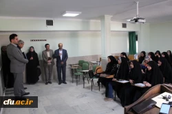 دیدارصمیمی دکتر روشندل معاون آموزشی وتحصیلات تکمیلی دانشگاه فرهنگیان کشور بااعضای هیئت علمی دانشگاه فرهنگیان استان قزوین 9