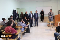 دیدارصمیمی دکتر روشندل معاون آموزشی وتحصیلات تکمیلی دانشگاه فرهنگیان کشور بااعضای هیئت علمی دانشگاه فرهنگیان استان قزوین 13