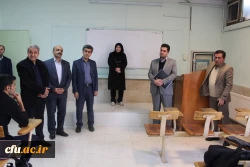 دیدارصمیمی دکتر روشندل معاون آموزشی وتحصیلات تکمیلی دانشگاه فرهنگیان کشور بااعضای هیئت علمی دانشگاه فرهنگیان استان قزوین 11