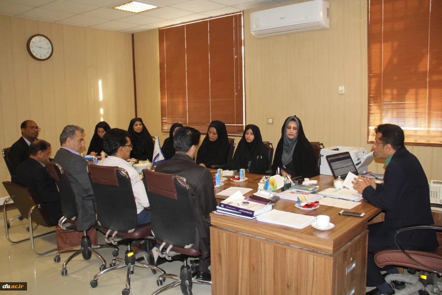 نشست مشترک شورای آموزشی دانشگاه فرهنگیان هرمزگان و مدیران جدید گروه های آموزشی
 6