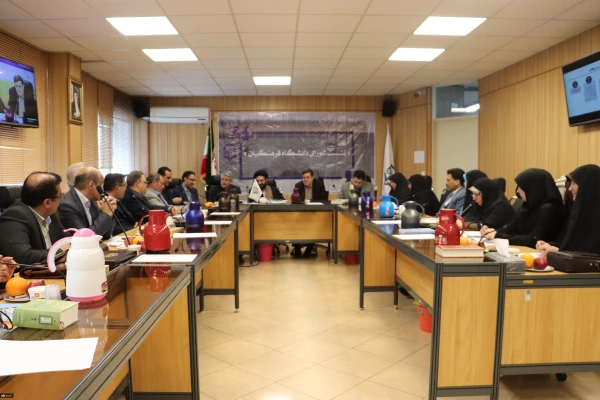 برگزاری بیست و یکمین نشست شورای دانشگاه فرهنگیان 6