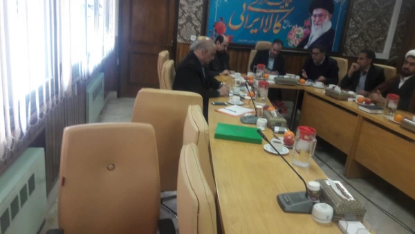 جلسه مسئولان دانشگاه فرهنگیان استان تهران با دکتر علی شهری مدیرکل نوسازی مدارس استان تهران