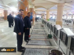 به مناسبت دهه مبارکه فجر؛

تجدید میثاق مسئولان، کارکنان و اساتید دانشگاه فرهنگیان استان بوشهر با شهدا 3