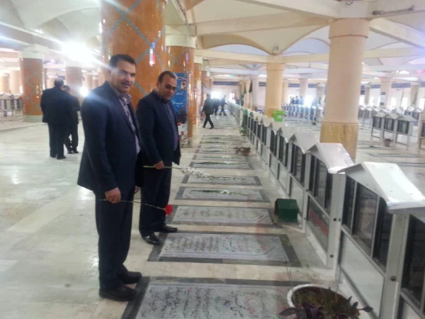 به مناسبت دهه مبارکه فجر؛

تجدید میثاق مسئولان، کارکنان و اساتید دانشگاه فرهنگیان استان بوشهر با شهدا 3