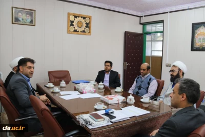 دیدار مسئولین بسیج دانشجویی استان یزد با مدیر امور پردیس های استان در ایام الله دهه فجر