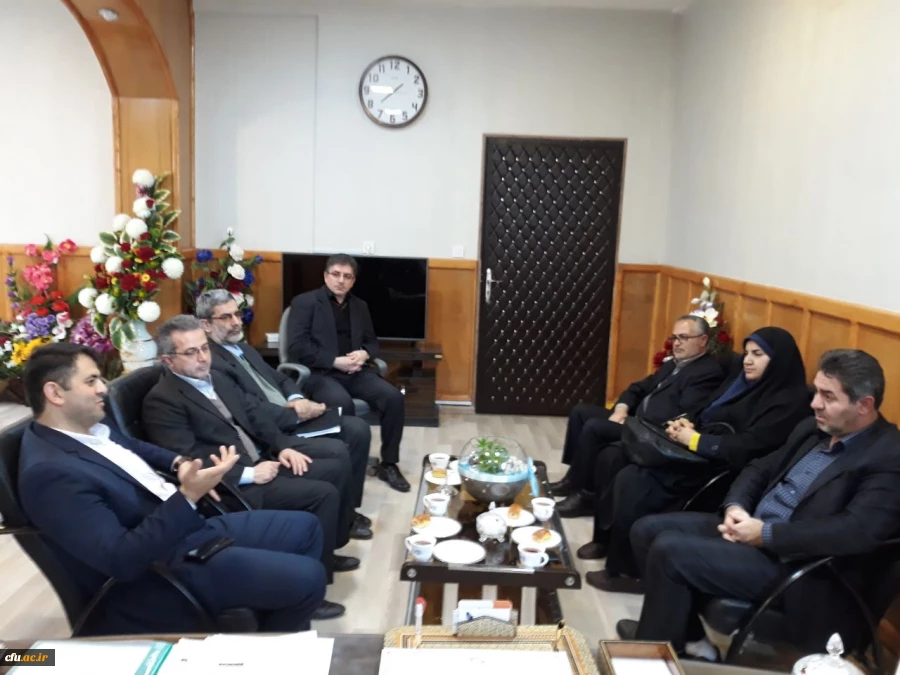 دیدار مدیران عالی دانشگاه فرهنگیان  و اداره کل نوسازی، توسعه و تجهیز مدارس استان آذربایجان غربی 2