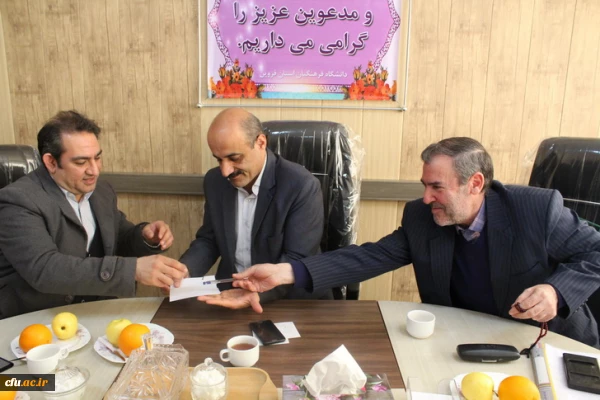 انعقاد تفاهم نامه همکاری مابین جمعیت هلال احمر استان قزوین و دانشگاه فرهنگیان استان 2